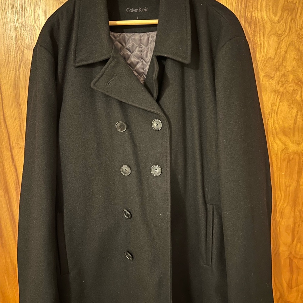 Calvin Klein Classic Black Coat
